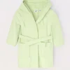Blukids Accappatoio in puro cotone con cappuccio neonato- Intimo