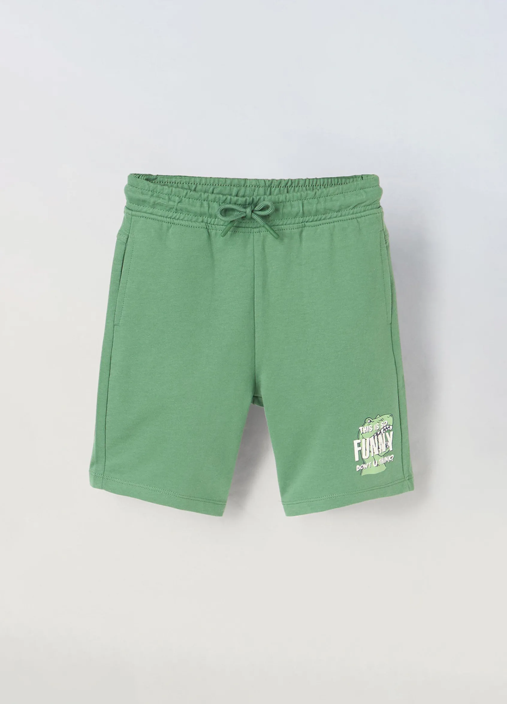 Blukids Bermuda in cotone bambino-Bambino Pantaloni