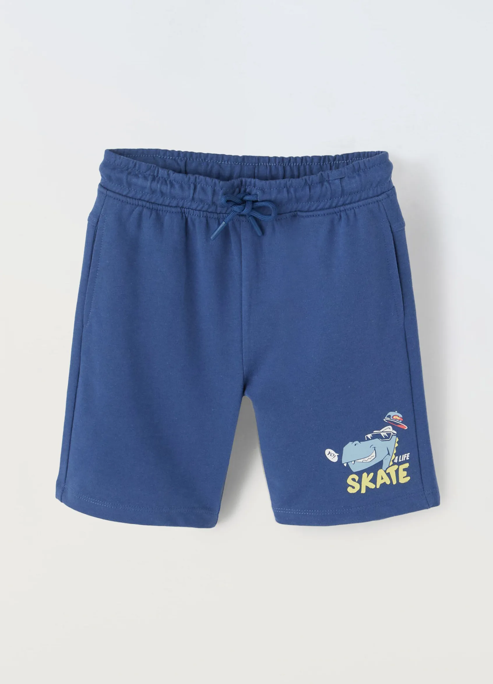 Blukids Bermuda in cotone bambino-Bambino Pantaloni