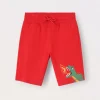 Blukids Bermuda in french terry di puro cotone bambino-Bambino Pantaloni