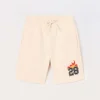 Blukids Bermuda in french terry di puro cotone bambino-Bambino Pantaloni