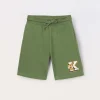 Blukids Bermuda in french terry di puro cotone bambino-Bambino Pantaloni