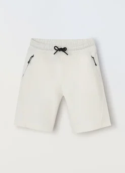 Blukids Bermuda in misto cotone ragazzo- Pantaloni