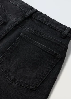 Blukids Bermuda ripped in denim di puro cotone ragazzo- Jeans