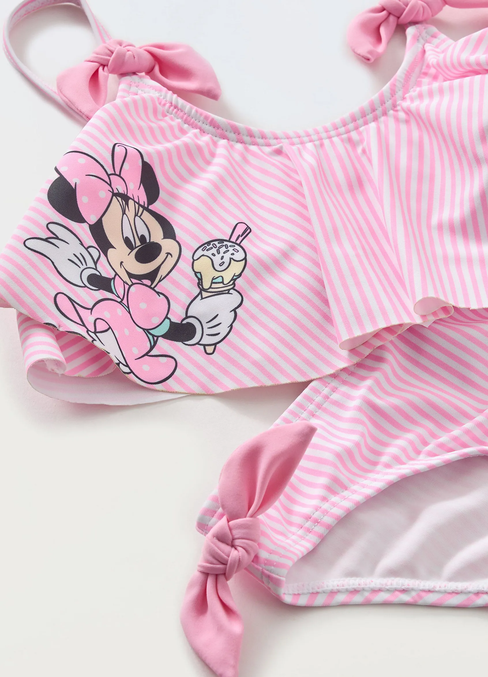 Blukids Bikini a fascia con volant bambina- Mare