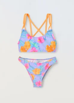 Blukids Bikini con stampa floreale ragazza- Mare