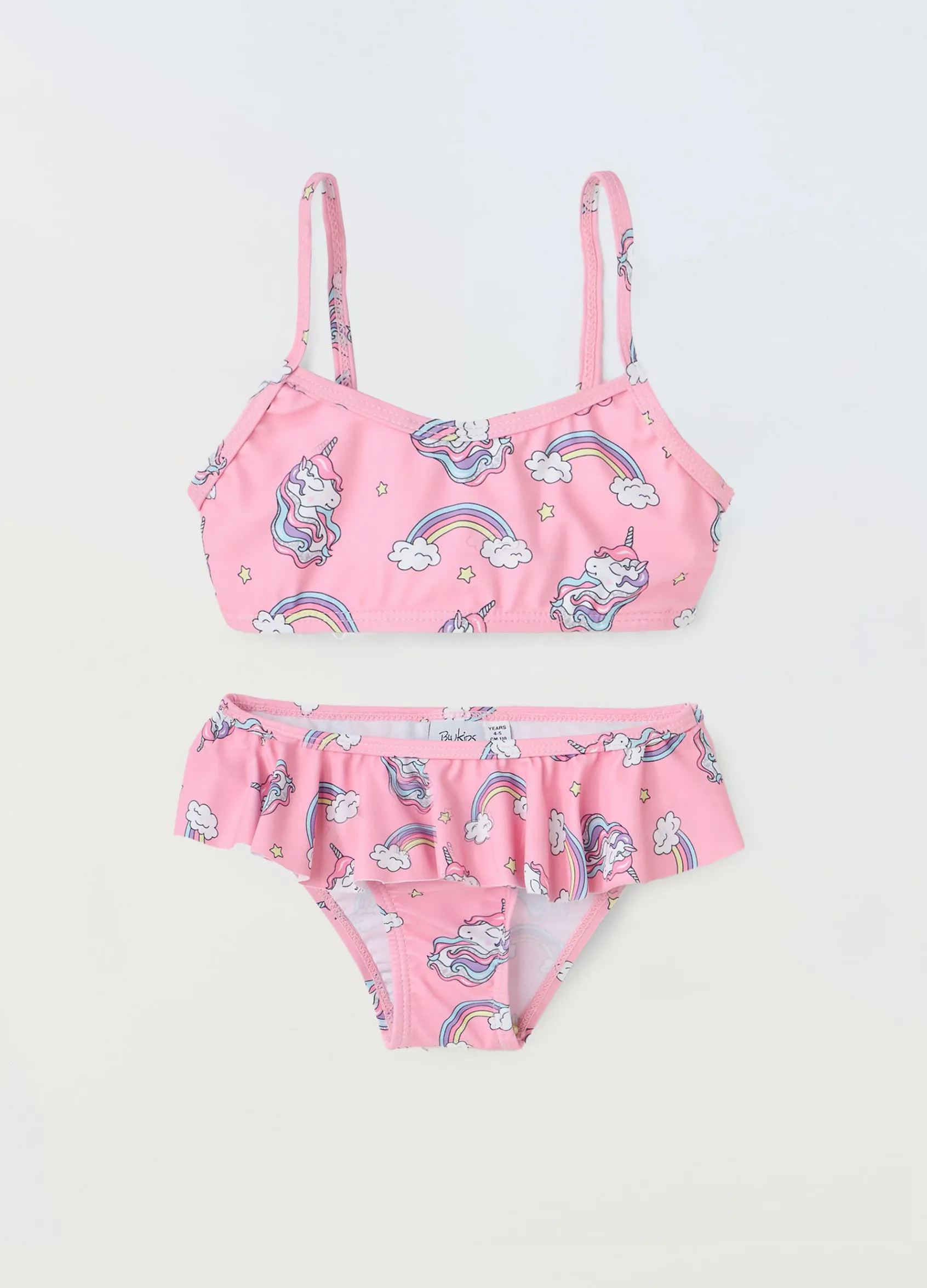 Blukids Bikini con stampa unicorno bambina- Mare
