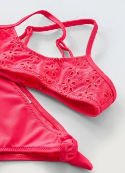 Blukids Bikini con top in sangallo bambina- Mare