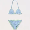 Blukids Bikini costume a righe ragazza- Mare