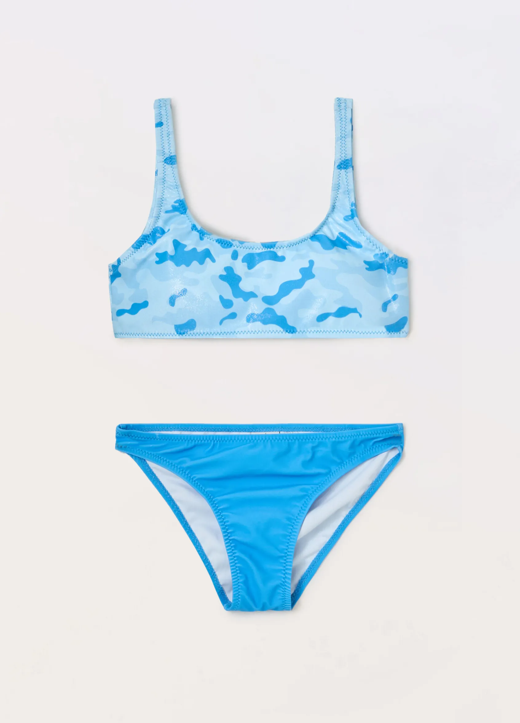 Blukids Bikini costume camouflage ragazza- Mare