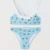 Blukids Bikini rigato bambina- Mare