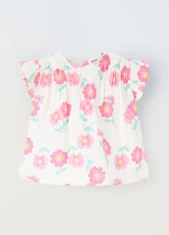 Blukids Blusa in cotone stretch neonata- Camicie
