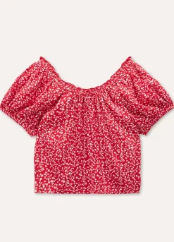 Blukids Blusa in pura viscosa ragazza- Camicie