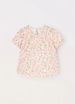 Blukids Blusa in puro cotone bambina- Camicie