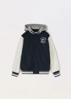 Blukids Bomber varsity ragazzo- Giubbotti E Piumini