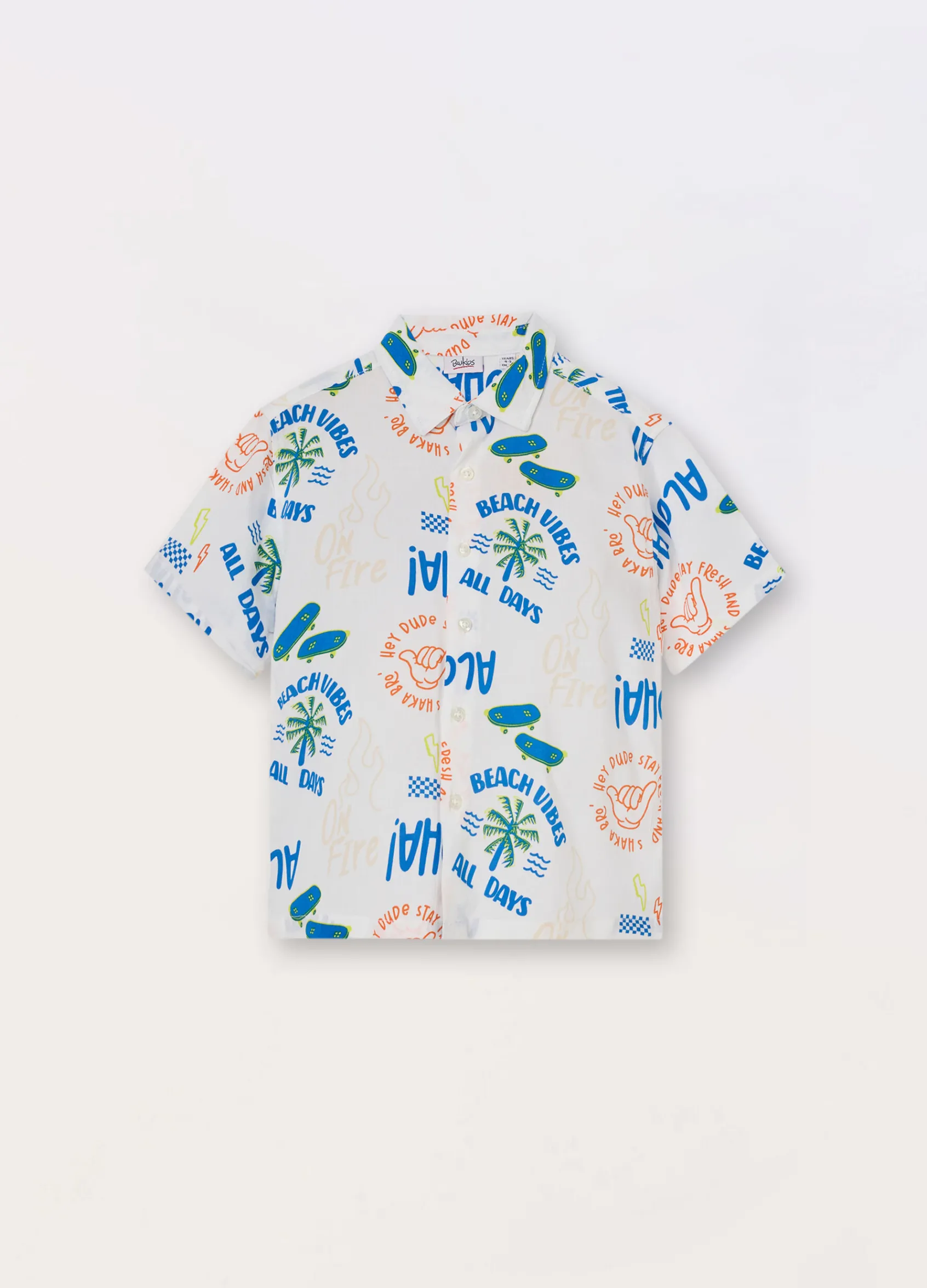 Blukids Camicia a maniche corte bambino-Bambino Camicie