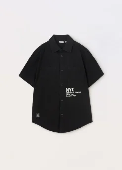 Blukids Camicia a maniche corte ragazzo- Camicie