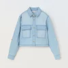 Blukids Camicia in denim di puro cotone ragazza- Camicie