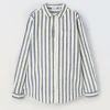 Blukids Camicia in misto lino a righe ragazzo- Camicie