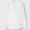 Blukids Camicia in misto lino ragazzo- Camicie