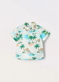 Blukids Camicia in puro cotone neonato- Camicie