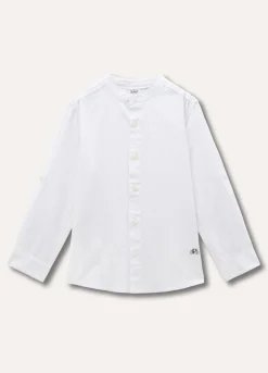 Blukids Camicia misto lino bambino-Bambino Camicie