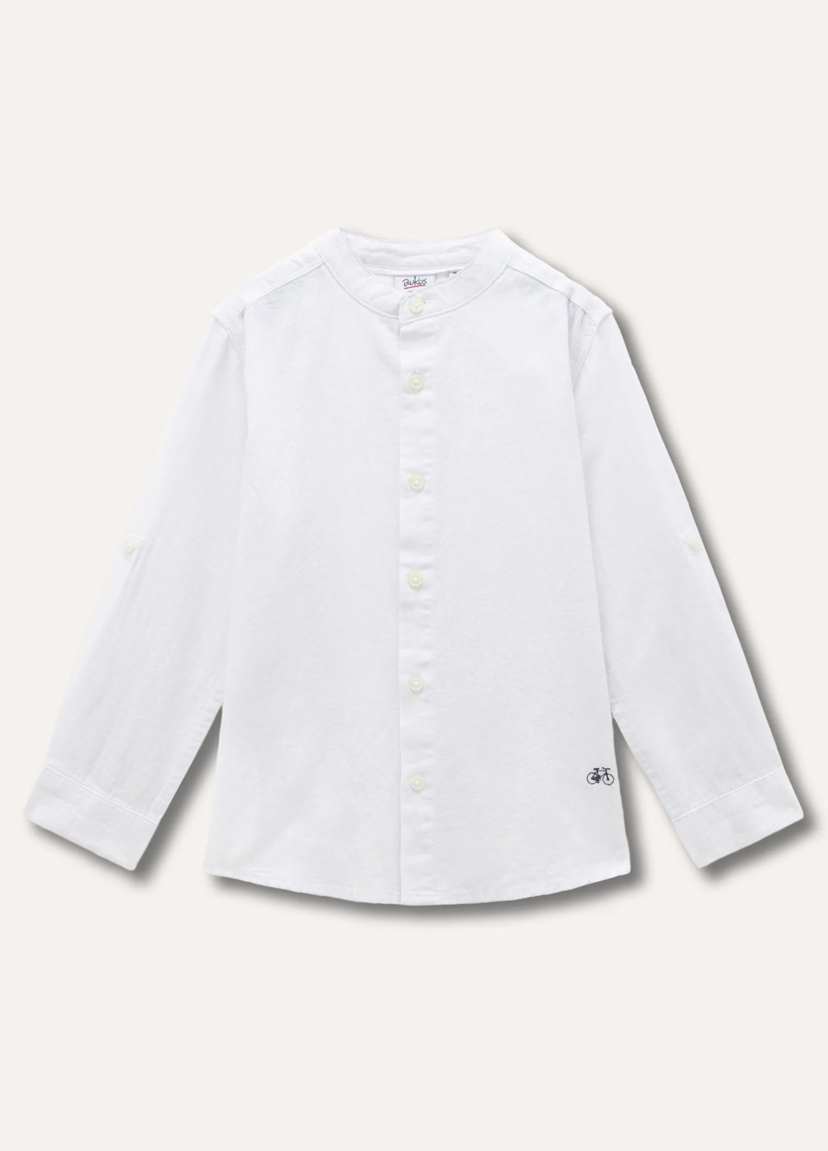 Blukids Camicia misto lino bambino-Bambino Camicie