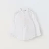 Blukids Camicia misto lino neonato- Camicie