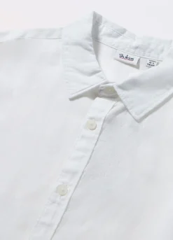 Blukids Camicia misto lino ragazzo- Camicie