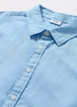 Blukids Camicia misto lino ragazzo- Camicie