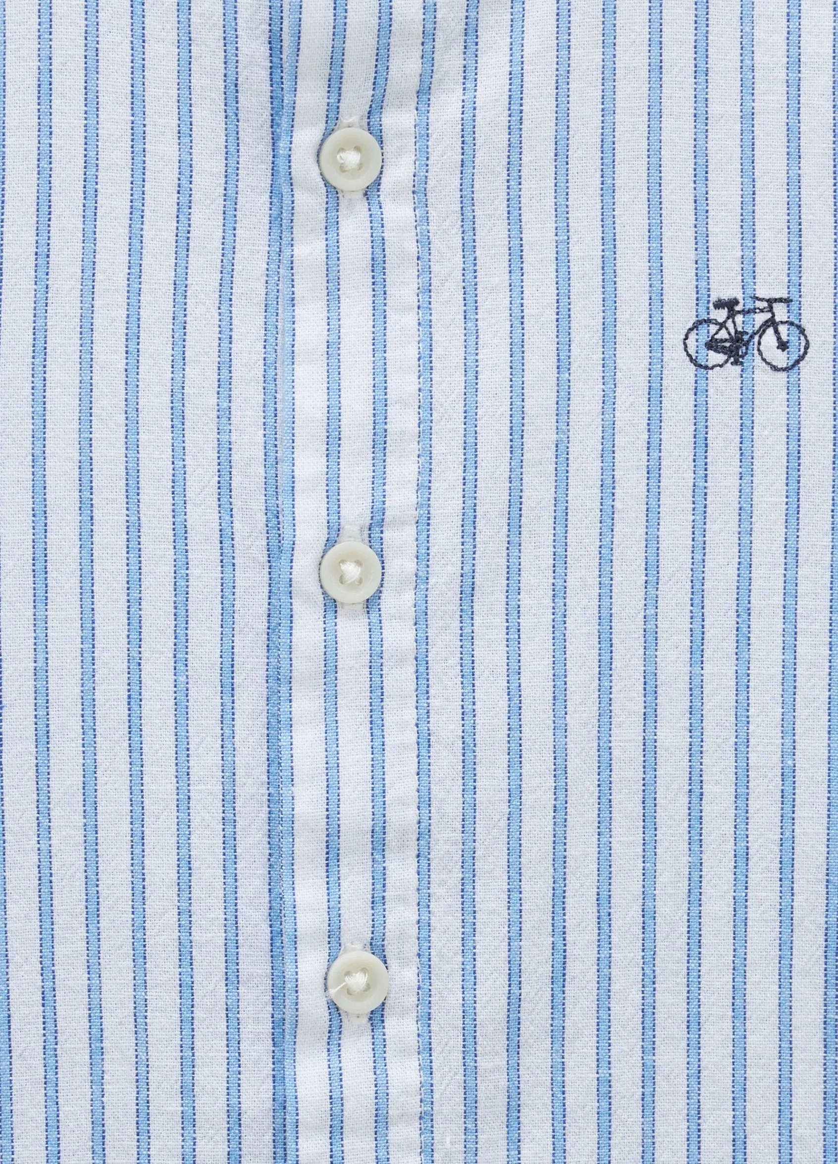 Blukids Camicia rigata in misto lino bambino-Bambino Camicie