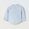 Blukids Camicia rigata in puro cotone neonato- Camicie