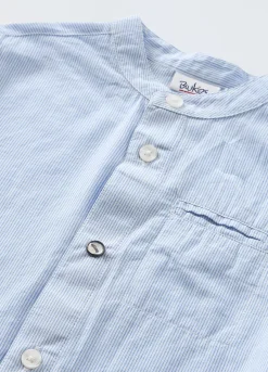Blukids Camicia rigata in puro cotone neonato- Camicie