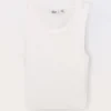 Blukids Canotta in costina di cotone stretch ragazza- T-shirt