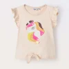 Blukids Canotta in jersey di puro cotone bambina- T-shirt
