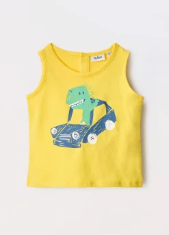 Blukids Canotta in jersey di puro cotone neonato- T-shirt