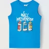 Blukids Canotta in puro cotone bambino-Bambino T-shirt