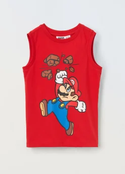 Blukids Canotta in puro cotone bambino-Bambino T-shirt
