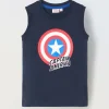 Blukids Canotta in puro cotone bambino-Bambino T-shirt