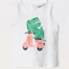 Blukids Canotta in puro cotone neonato- T-shirt