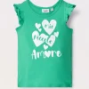 Blukids Canotta in puro cotone neonata- T-shirt
