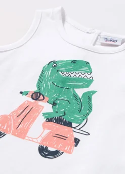 Blukids Canotta in puro cotone neonato- T-shirt
