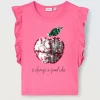 Blukids Canotta in puro cotone ragazza- T-shirt