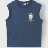 Blukids Canotta in puro cotone ragazzo- T-shirt