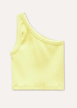 Blukids Canotta monospalla in costina bambina- T-shirt