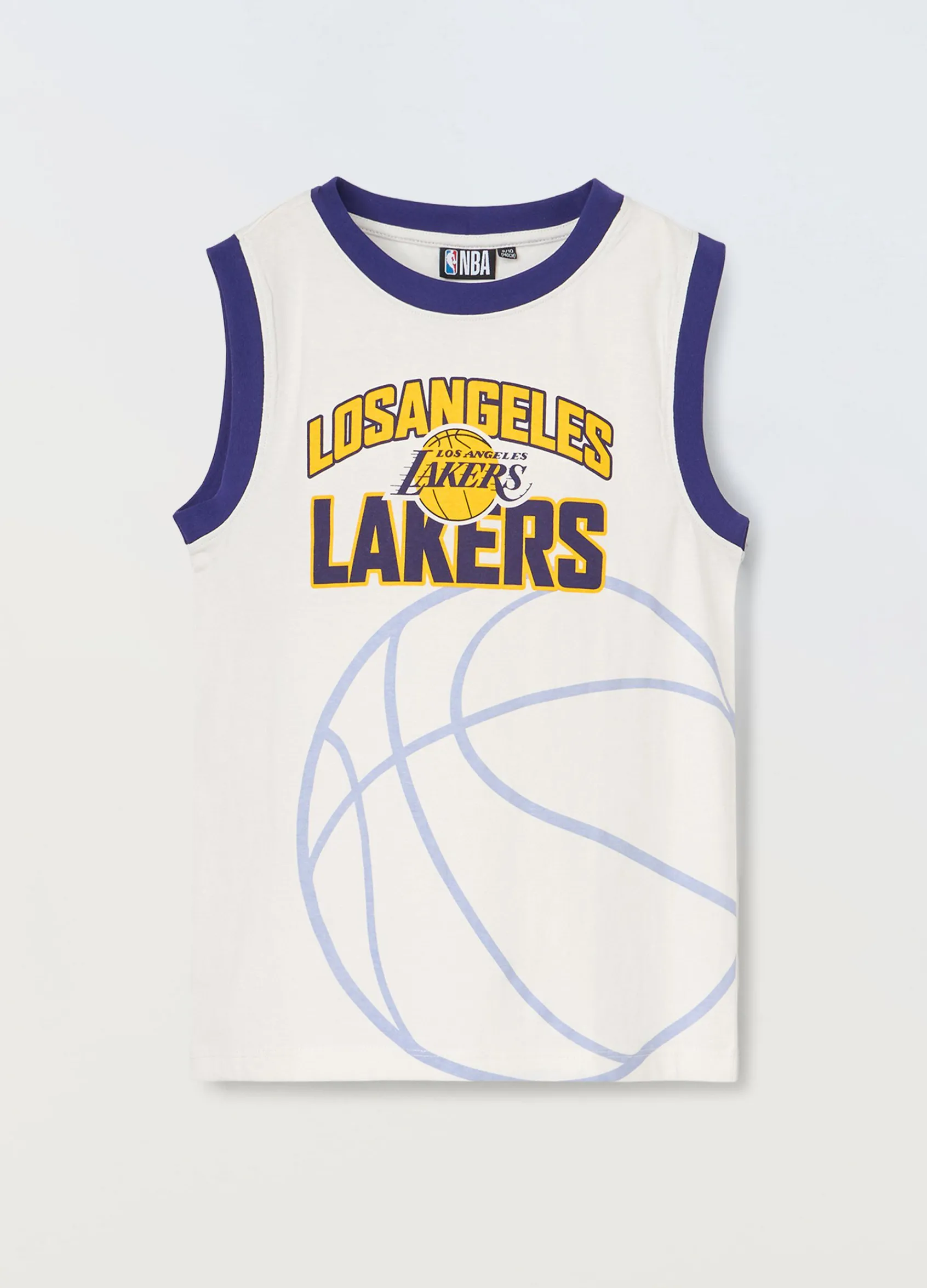 Blukids Canotta NBA in puro cotone ragazzo- T-shirt