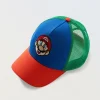 Blukids Cappello da baseball in cotone con patch-Bambino Accessori | Accessori