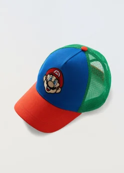 Blukids Cappello da baseball in cotone con patch-Bambino Accessori | Accessori