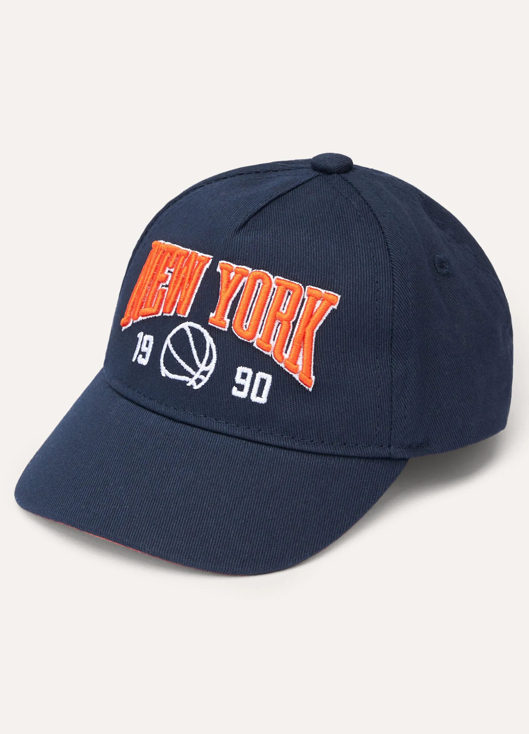 Blukids Cappello da baseball in denim di puro cotone neonato- Accessori