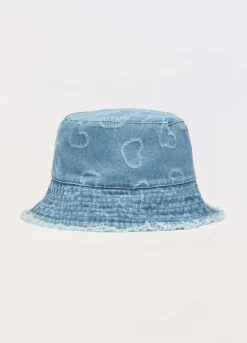 Blukids Cappello da pescatore in denim di puro cotone- Accessori | Accessori